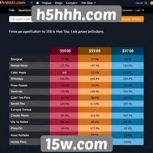 Compare a usabilidade de h5hhh.com com concorrentes