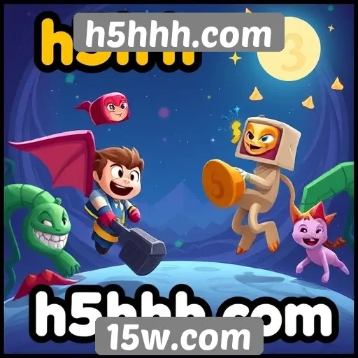 Plataforma h5hhh.com oferece opções de jogos gratuitos