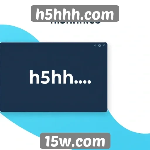 Interface do usuário em h5hhh.com é amigável