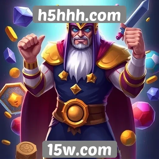 Variedade de jogos disponíveis no h5hhh.com